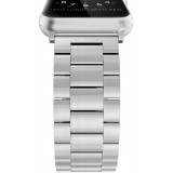 Bracelet à maillons en acier - Argent - Apple Watch 44/45/46/49 mm
