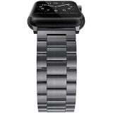Bracelet à maillons en acier - Noir - Apple Watch 38/40/41/42 mm