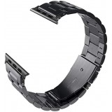 Bracelet à maillons en acier - Noir - Apple Watch 38/40/41/42 mm