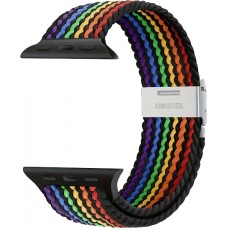 Bracelet en nylon élastique tressé avec des sangles extensibles pour Apple Watch - Multicolor 9 - Apple Watch 44/45/46/49 mm