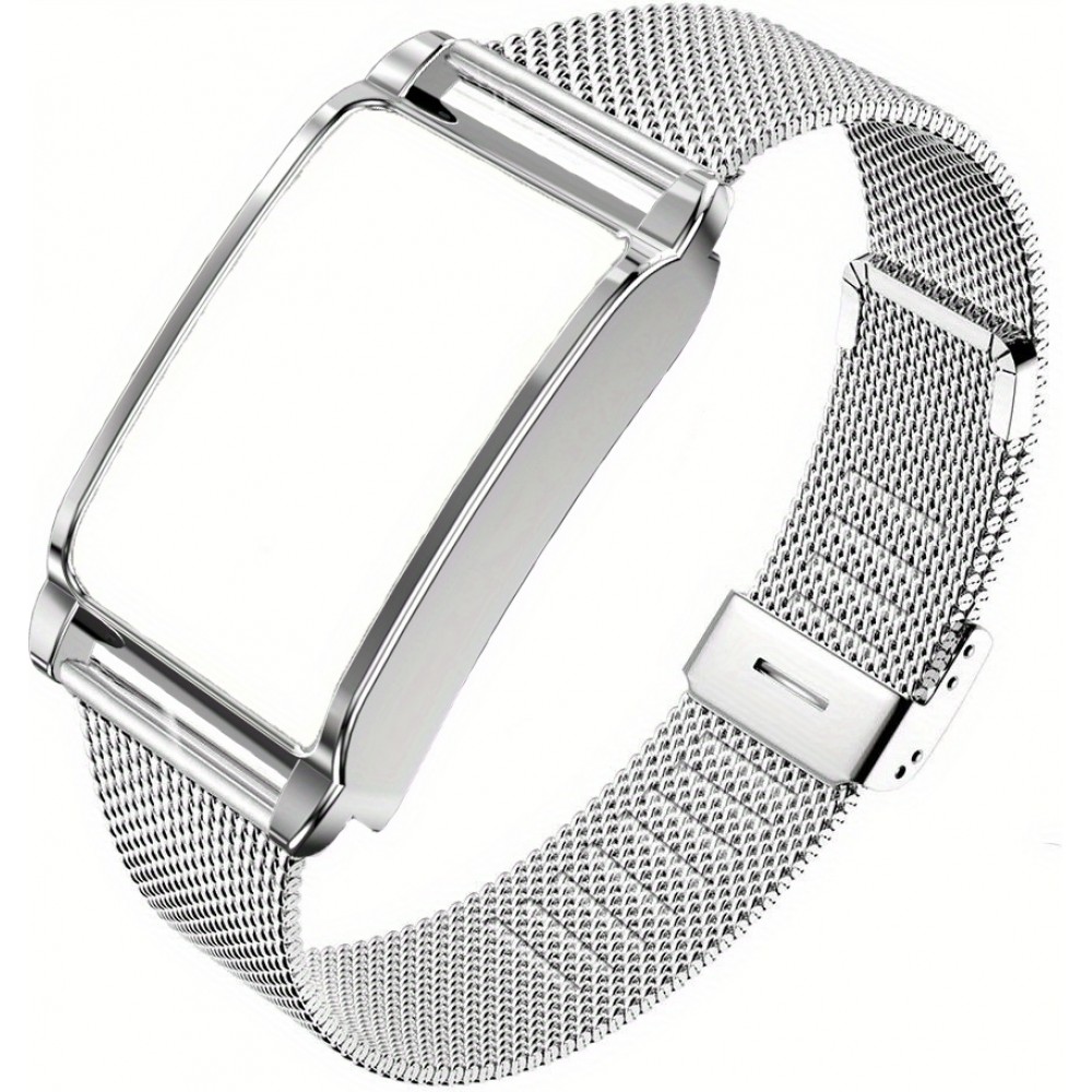 Bracelet milanais élégant en acier inoxydable - Argent - Whoop 4.0