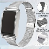 Bracelet milanais élégant en acier inoxydable - Argent - Whoop 4.0