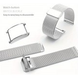 Bracelet milanais élégant en acier inoxydable - Argent - Whoop 4.0