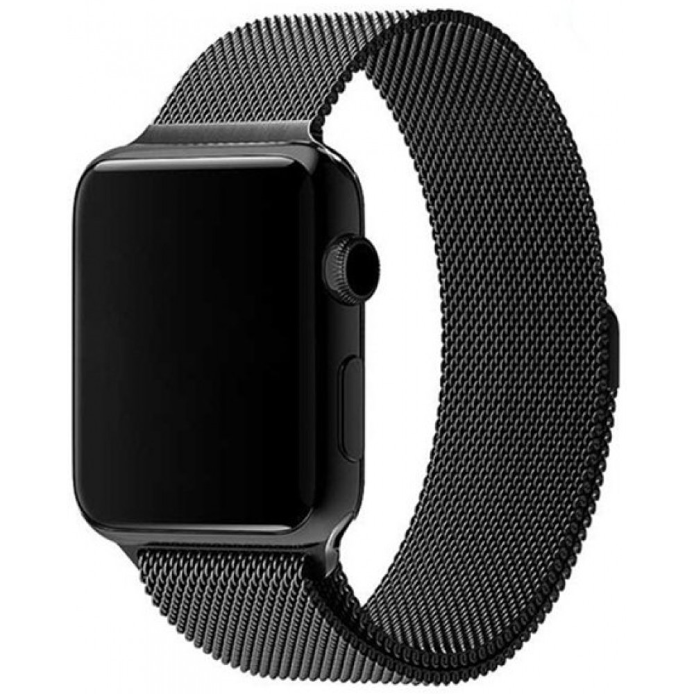 Bracelet à maillons en acier - Noir - Apple Watch 38mm / 40mm / 41mm -  Acheter sur PhoneLook