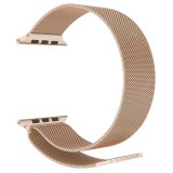 Bracelet milanais en acier or vintage - Apple Watch 42mm / 44mm / 45mm