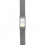 Bracelet milanais en acier (taille L) - Argent - Fitbit Charge 5