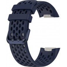Silikonarmband Fitbit Charge 5 SPORTY - Universalgrösse - Dunkelblau