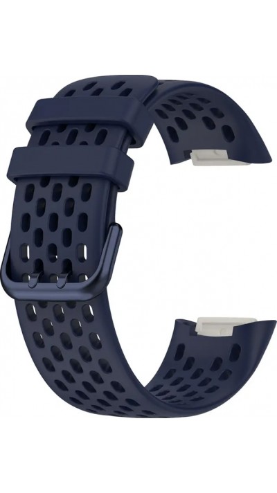 Bracelet silicone Fitbit Charge 5 SPORTY - Taille universelle - Bleu foncé