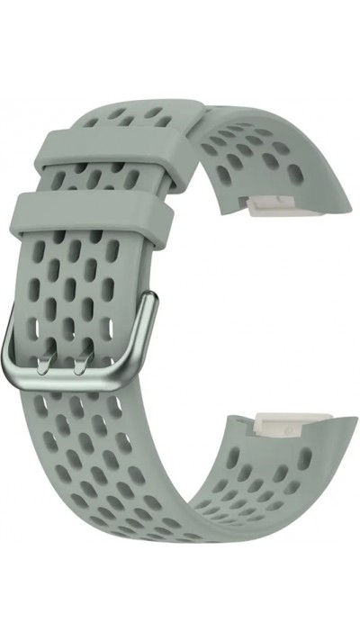 Silikonarmband Fitbit Charge 5 SPORTY - Universalgrösse - Hellgrün