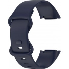 Silikonarmband Fitbit Charge 5 / 6 - Grösse L - Dunkelblau - Fitbit Charge 5 / 6