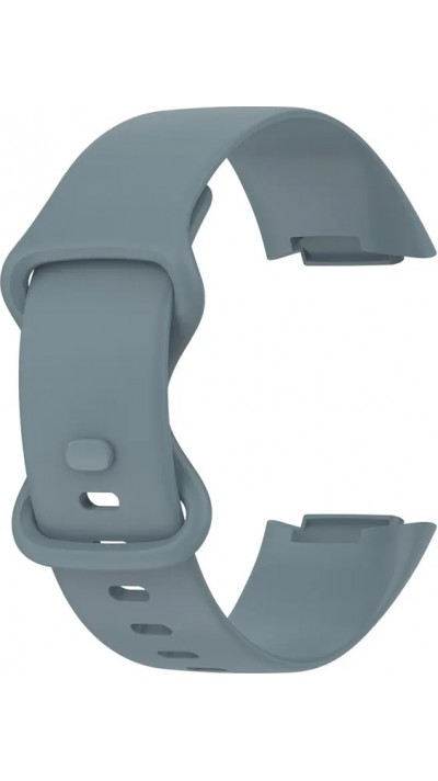 Silikonarmband Fitbit Charge 5 - Grösse L - Blasses Blau - Fitbit Charge 5