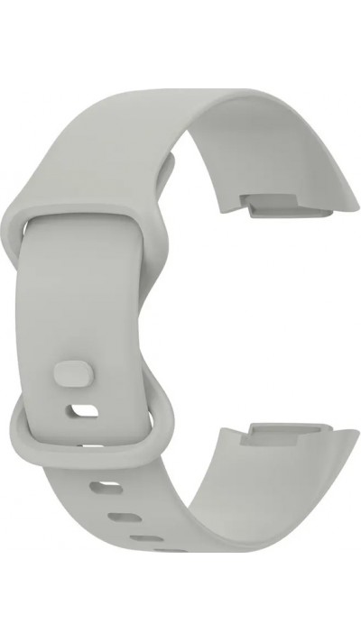 Silikonarmband Fitbit Charge 5 - Grösse L - Grau - Fitbit Charge 5