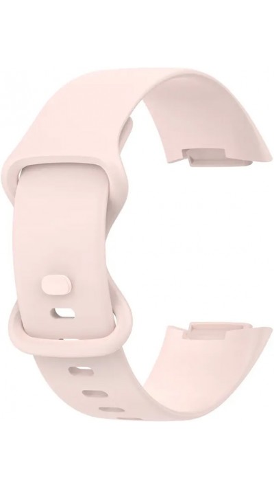 Silikonarmband Fitbit Charge 5 - Grösse L - Rosa - Fitbit Charge 5
