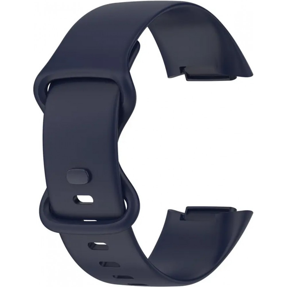 Silikonarmband Fitbit Charge 5 / 6 - Grösse S - Dunkelblau - Fitbit Charge 5 / 6