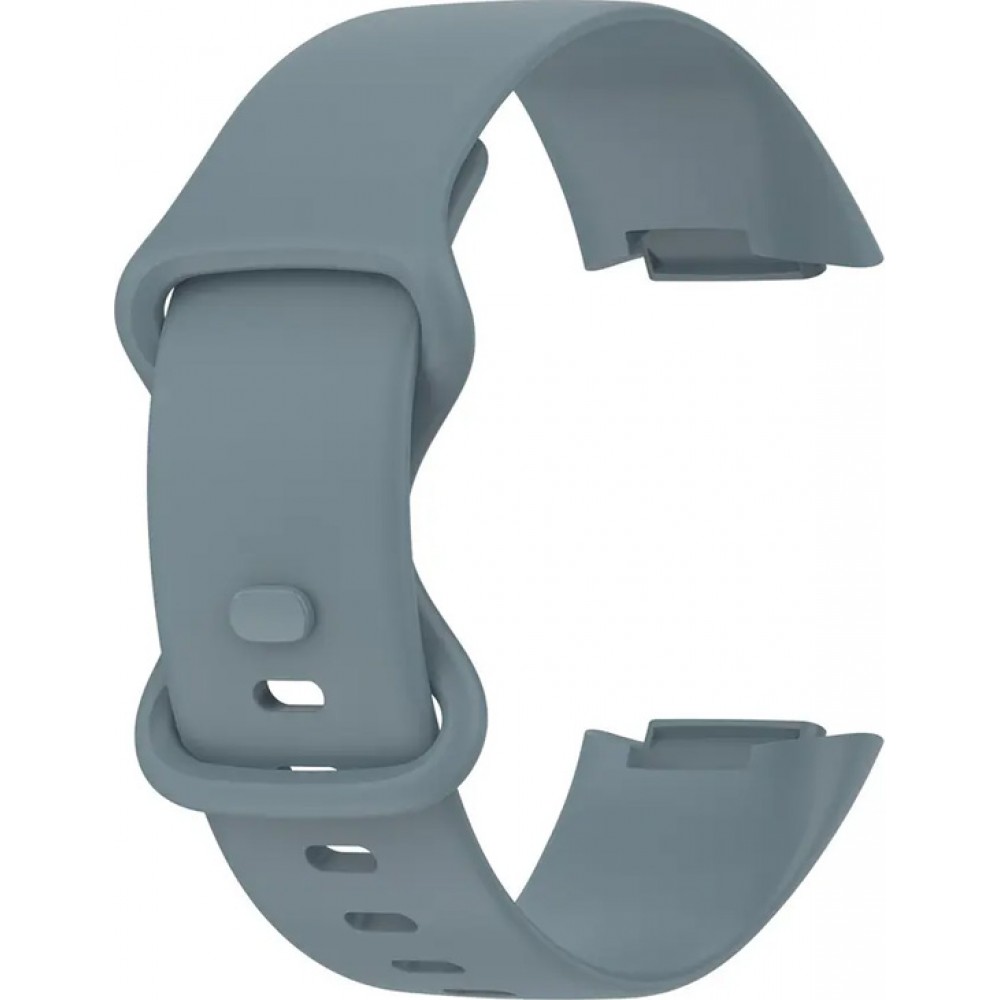 Silikonarmband Fitbit Charge 5 / 6 - Grösse S - Blasses Blau - Fitbit Charge 5 / 6