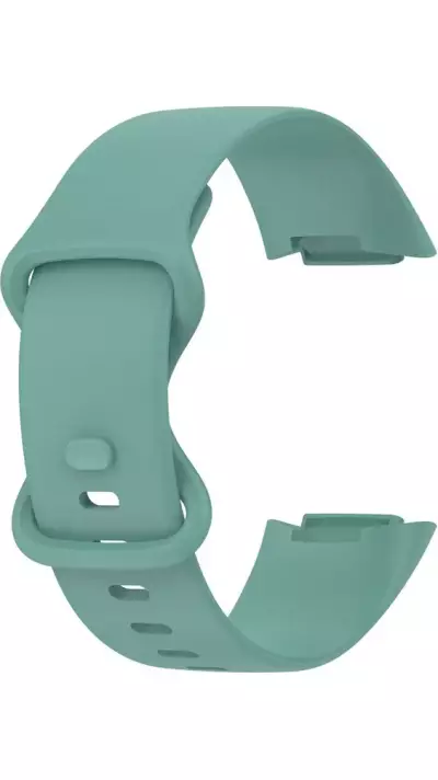 Bracelet silicone Fitbit Charge 5 / 6 - Taille S - Vert - Fitbit Charge 5 / 6