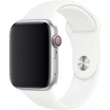 Silikon Sport Armband Weiß- Apple Watch 38mm / 40mm / 41mm