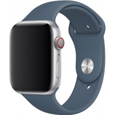 Silikon Sport Armband Blau grau - Apple Watch 38/40/41/42 mm