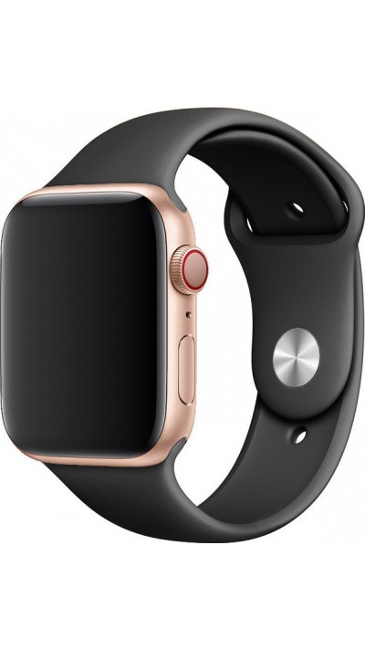 Bracelet sport en silicone gris foncé - Apple Watch 38/40/41/42 mm