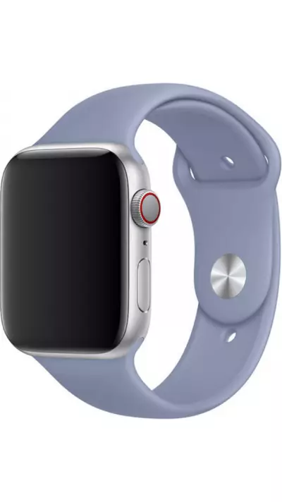 Bracelet sport en silicone lavande - Apple Watch 44/45/46/49 mm