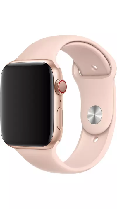 Bracelet sport en silicone - Rose clair - Apple Watch 44/45/46/49 mm
