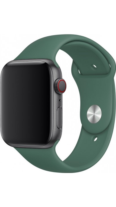 Bracelet sport en silicone vert pétrole - Apple Watch 38/40/41/42 mm