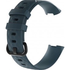 Sportliches Silikon Armband - Grösse L - Ozean - Fitbit Charge 3 / 4