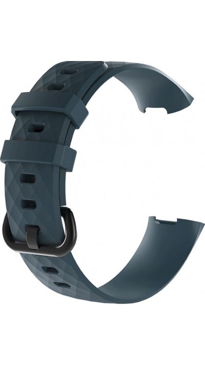 Bracelet sportif en silicone - Taille L - Océan - Fitbit Charge 3 / 4