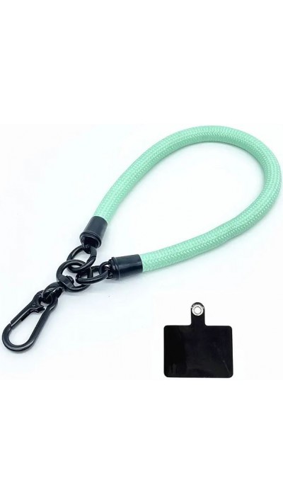 Bracelet universel attache pour coque/fourre téléphone - Vert menthe