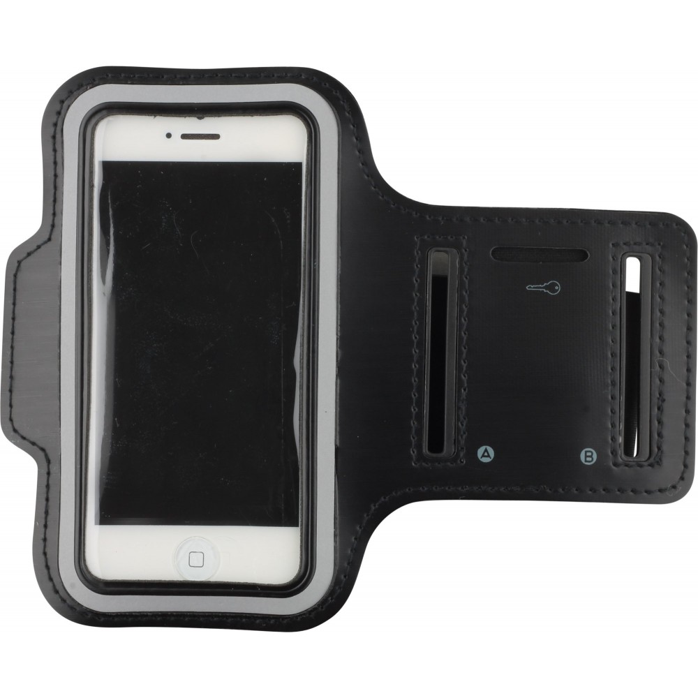 Brassard Sport housse pour smartphone pour les activités sportives - Noir - 4.7" à 6.1" (Medium)