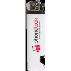 Briquet Lighter avec décapsuleur intégré - PhoneLook - Blanc
