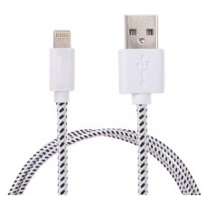 Lightning Kabel Seil weiss iPhone