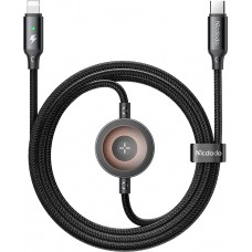 2-in-1 USB-C auf Apple Watch und Lightning Kabel (1,5 m) - Mcdodo - iPhone & Apple Watch (60W)