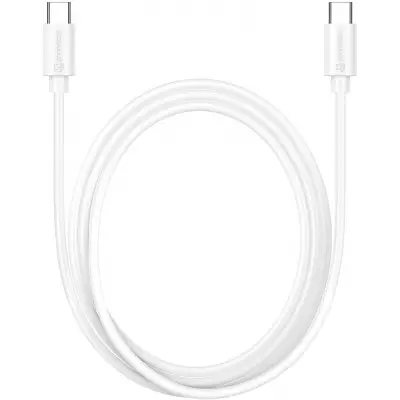Câble (1 m) USB-C vers USB-C - PhoneLook - Blanc