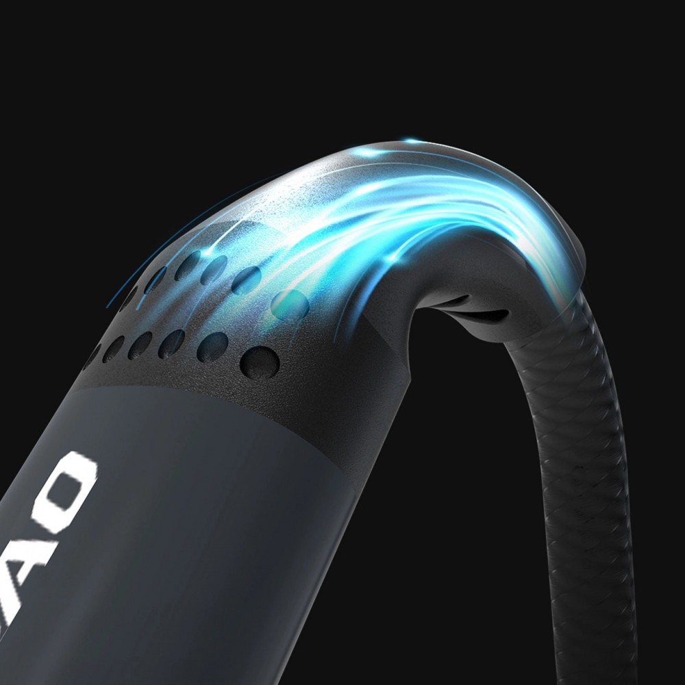 Câble 3 en 1 USB-A vers Micro USB + USB-C + Lightning 60W (1.2 m) Dudao L3E charge rapide - Noir