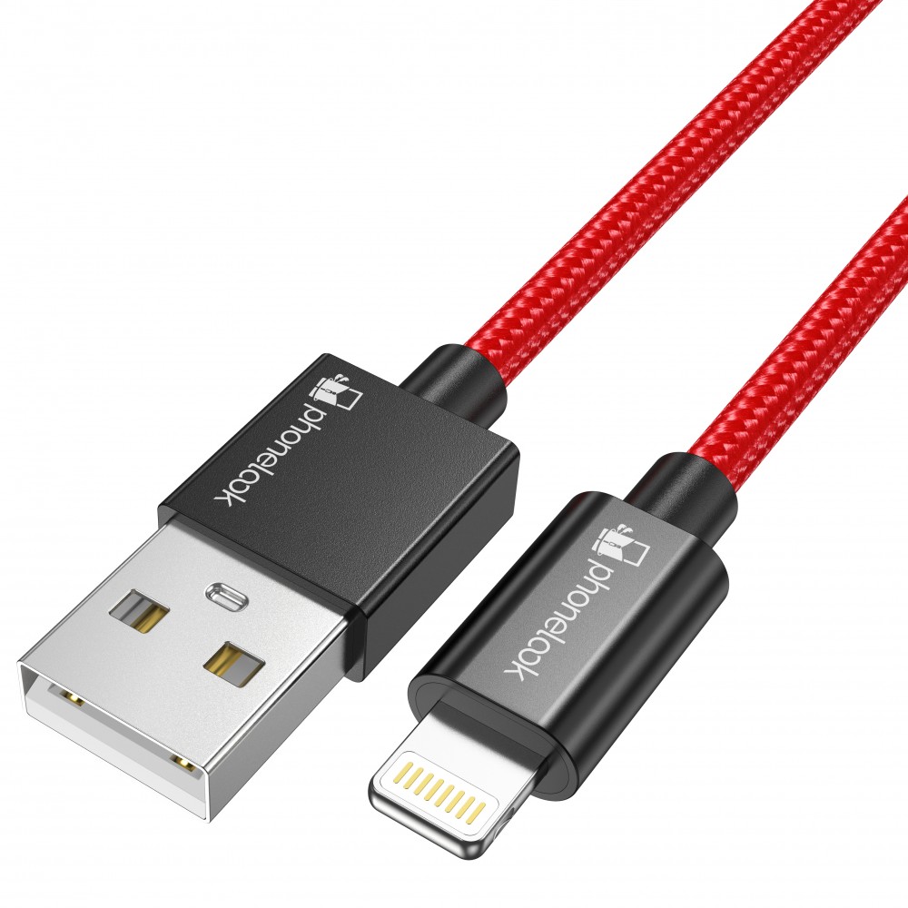 Câble iPhone (50 cm) Lightning vers USB-A - Nylon PhoneLook