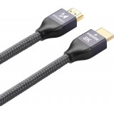 Câble HDMI 2.1 8K 60 Hz 48 Gbps / 4K 120 Hz / 2K 144 Hz (1 m) Wozinsky - Argent