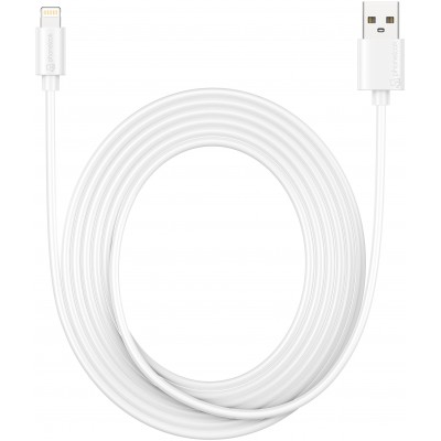 iPhone Lightning Kabel USB (3 m) - PhoneLook - Weiss