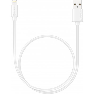 Câble Lightning iPhone USB (50 cm) - PhoneLook - Blanc