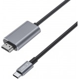 Câble USB-C vers HDMI 4K 60Hz Tech-Protect UltraBoost (2 m) - Noir
