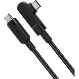 Acefast C5-03 - USB-C zu USB-C Kabel PD QC 100W 5A 480Mb/s (2 m) - Schwarz