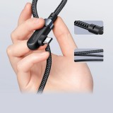 Acefast C5-03 - USB-C zu USB-C Kabel PD QC 100W 5A 480Mb/s (2 m) - Schwarz