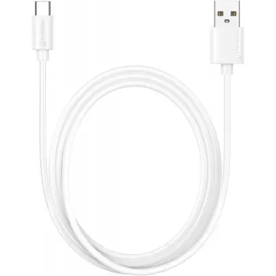 Câble chargeur USB-A vers USB-C (1 m) - PhoneLook - Blanc