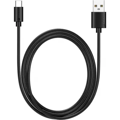 Câble chargeur (30 cm) USB-A vers USB-C - PhoneLook - Noir