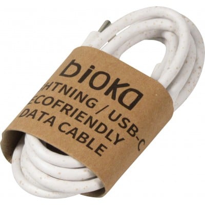 Ladekabel (1 m) Lightning auf USB-C - Bioka biologisch abbaubar Eco-friendly