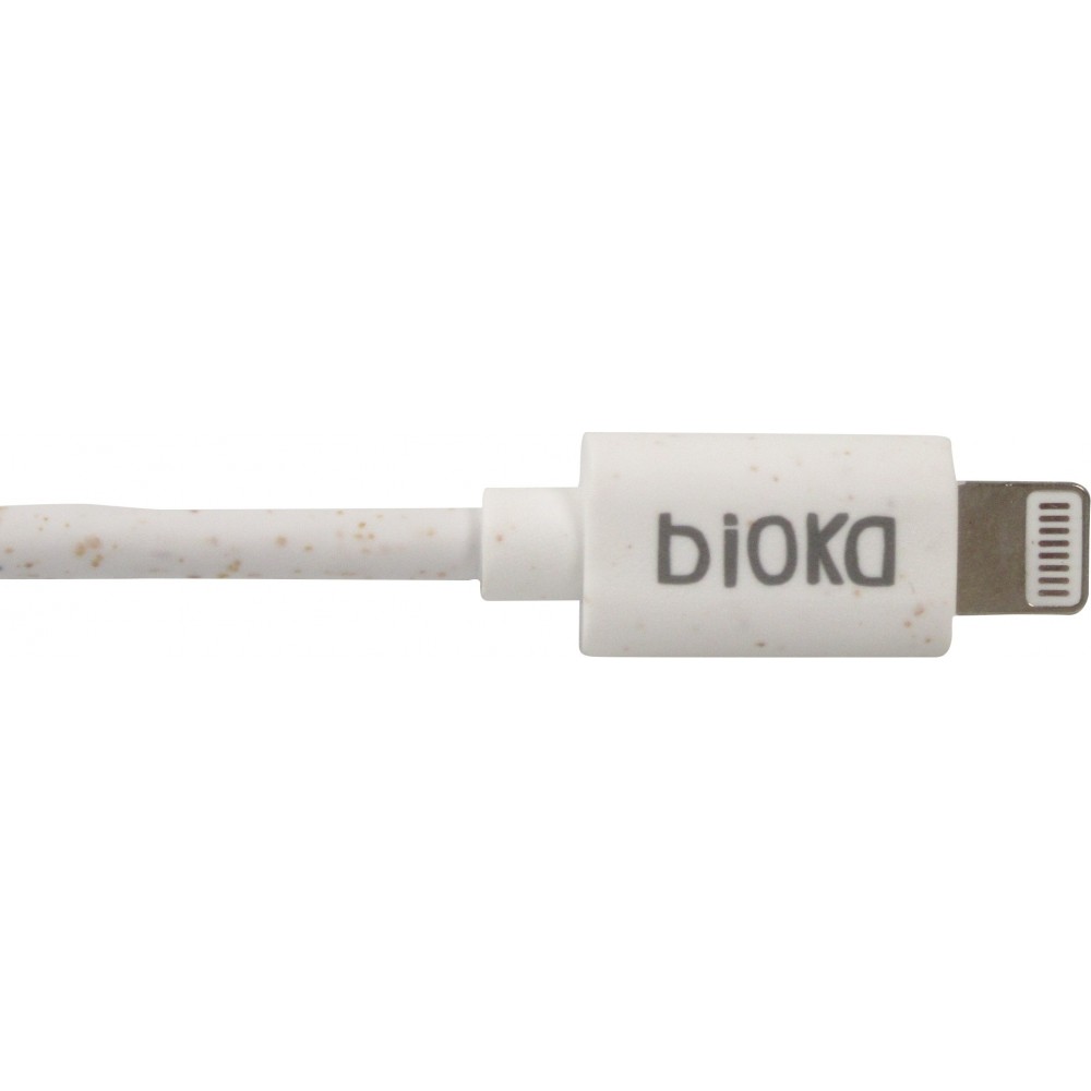 Câble chargeur (1 m) Lightning vers USB-C - Bioka biodégradable Eco-friendly