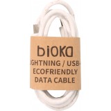 Câble chargeur (1 m) Lightning vers USB-C - Bioka biodégradable Eco-friendly