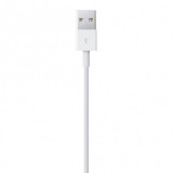Câble de charge Lightning vers USB-A original Apple iPhone (1 m) - Blanc
