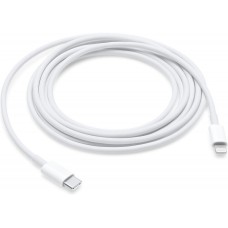 Câble de charge Lightning vers USB-C original Apple iPhone (2 m) - Blanc