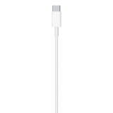 Câble de charge Lightning vers USB-C original Apple iPhone (2 m) - Blanc